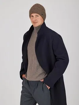 МУЖСКАЯ ШАПКА HM2604 СЕРО-КОРИЧНЕВАЯ