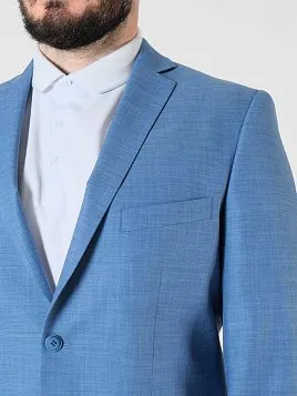 КОСТЮМ МУЖСКОЙ PEPLOS SU24136-SL ГОЛУБОЙ