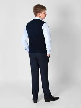 ЖИЛЕТ ПОДРОСТКОВЫЙ PEPLOS JKN22V001 ТЕМНО-СИНИЙ