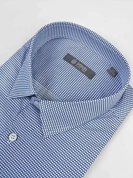 СОРОЧКА МУЖСКАЯ PEPLOS SH24071-R СИНИЙ