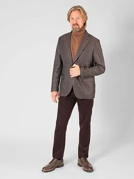ПИДЖАК МУЖСКОЙ PEPLOS JA22020-R КОРИЧНЕВЫЙ