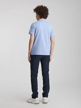 РУБАШКА-ПОЛО ПОДРОСТКОВАЯ PEPLOS TSP25T05-R ГОЛУБОЙ