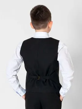 ЖИЛЕТ ДЛЯ МАЛЬЧИКА PEPLOS V20J033 ЧЕРНЫЙ