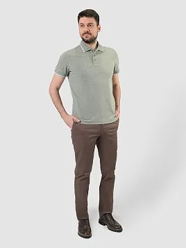 РУБАШКА-ПОЛО МУЖСКАЯ PEPLOS TSP25004-R ЗЕЛЕНЫЙ