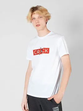 ФУТБОЛКА МУЖСКАЯ PEPLOS TS21102-R БЕЛЫЙ