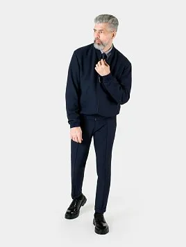 БОМБЕР МУЖСКОЙ PEPLOS JA24027-B ТЕМНО-СИНИЙ