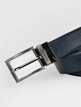 РЕМЕНЬ МУЖСКОЙ PEPLOS ДВУСТОРОННИЙ C15. BELT-22-C15-18 СИНИЙ-ЧЕРНЫЙ