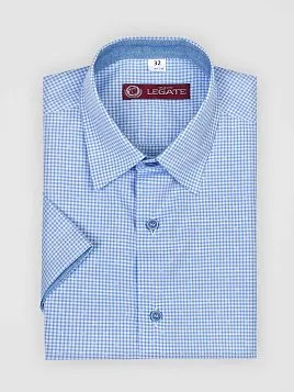 СОРОЧКА ДЛЯ МАЛЬЧИКА MAJESTIC LEGATE SH22J064-К-R ГОЛУБОЙ