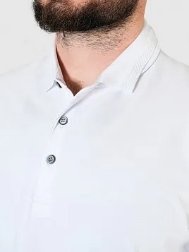 РУБАШКА-ПОЛО МУЖСКАЯ PEPLOS TS24017-P БЕЛЫЙ