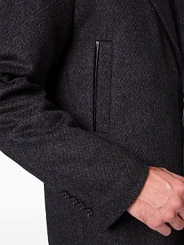 ПАЛЬТО МУЖСКОЕ PEPLOS OW2007-CT СЕРЫЙ