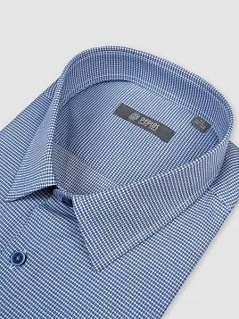 СОРОЧКА МУЖСКАЯ PEPLOS SH24131-C СИНИЙ