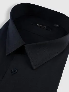 СОРОЧКА МУЖСКАЯ PEPLOS SH25143-SL ТЕМНО-СИНИЙ