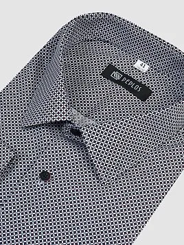 СОРОЧКА МУЖСКАЯ PEPLOS SH23121-SL СЕРЫЙ