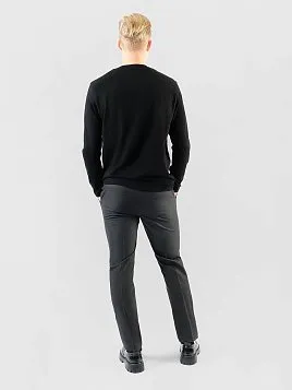 ФУТБОЛКА МУЖСКАЯ С ДЛИННЫМ РУКАВОМ PEPLOS TS25201-L ЧЁРНЫЙ