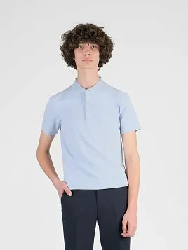 РУБАШКА-ПОЛО ПОДРОСТКОВАЯ PEPLOS TS24T004-P ГОЛУБОЙ