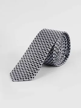 ГАЛСТУК МУЖСКОЙ PEPLOS СЕРЫЙ. МИКРОДИЗАЙН (250/156846-1)