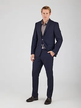 МУЖСКОЙ КОСТЮМ SU26004-SL ТЕМНО-СИНИЙ