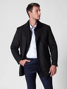 ПАЛЬТО МУЖСКОЕ PEPLOS OW2007-CT СЕРЫЙ