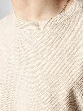 ДЖЕМПЕР МУЖСКОЙ PEPLOS KN22J037 БЕЖЕВЫЙ