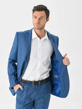 КОСТЮМ МУЖСКОЙ PEPLOS SU21028-SL ГОЛУБОЙ