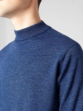 ДЖЕМПЕР МУЖСКОЙ PEPLOS KN22J021 СИНИЙ