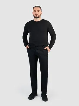 ДЖЕМПЕР МУЖСКОЙ PEPLOS KN25J016 ЧЁРНЫЙ