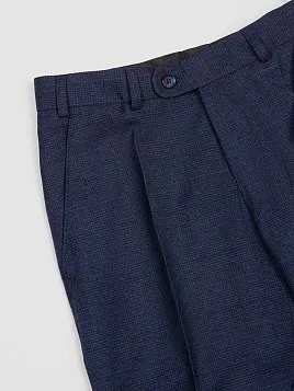 КОСТЮМ ПОДРОСТКОВЫЙ PEPLOS SU22T033 СИНИЙ