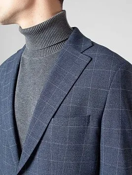 КОСТЮМ МУЖСКОЙ PEPLOS SU22026-R ТЕМНО-СИНИЙ