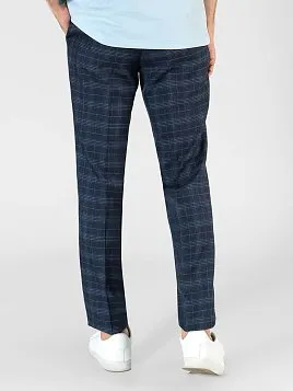 БРЮКИ МУЖСКИЕ PEPLOS TR23013-214 ТЕМНО-СИНИЙ