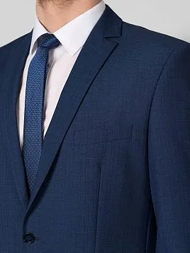 КОСТЮМ МУЖСКОЙ PEPLOS SU20025-C СИНИЙ