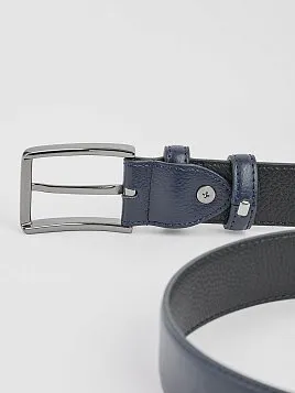РЕМЕНЬ МУЖСКОЙ BELT-26-C13-12 СИНИЙ