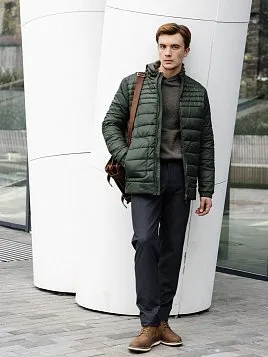 КУРТКА МУЖСКАЯ PEPLOS OW2413-JА ЗЕЛЕНЫЙ