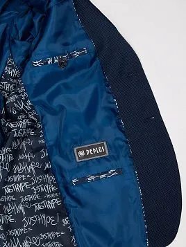 ПИДЖАК ПОДРОСТКОВЫЙ PEPLOS JA20T027 СИНИЙ