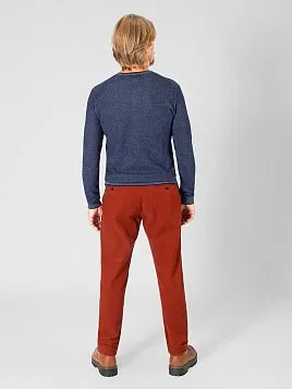 БРЮКИ МУЖСКИЕ PEPLOS P2209-SL ТЕРРАКОТОВЫЙ