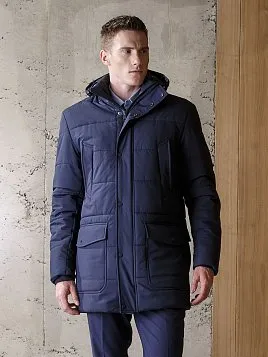 МУЖСКАЯ КУРТКА OW2622-DJ ТЕМНО-СИНЯЯ