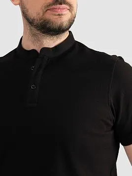 РУБАШКА-ПОЛО МУЖСКАЯ PEPLOS TSP25017-R ЧЁРНЫЙ