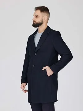 ТЕМНО-СИНЕЕ ПАЛЬТО OW26212-LR