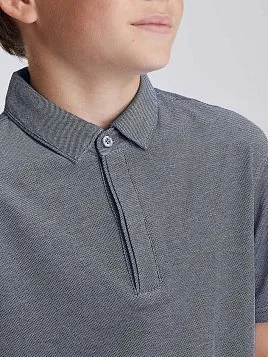 РУБАШКА-ПОЛО ДЛЯ МАЛЬЧИКА PEPLOS TSP25J08-R СЕРЫЙ