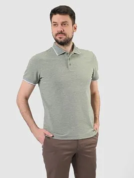 РУБАШКА-ПОЛО МУЖСКАЯ PEPLOS TSP25004-R ЗЕЛЕНЫЙ