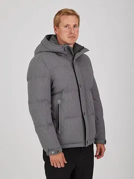 МУЖСКАЯ КУРТКА OW26104-DJ СЕРАЯ