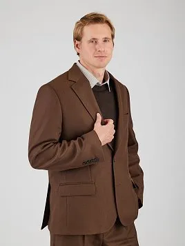 КОРИЧНЕВЫЙ МУЖСКОЙ ПИДЖАК JA26134-С 