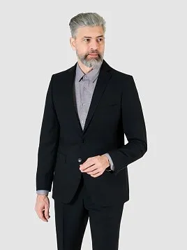 КОСТЮМ МУЖСКОЙ PEPLOS SU24905-SL ЧЁРНЫЙ
