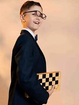 КОСТЮМ ДЛЯ МАЛЬЧИКА PEPLOS SU24J015-SL СИНИЙ