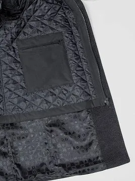 ПАЛЬТО МУЖСКОЕ PEPLOS OW2203-CT СЕРЫЙ