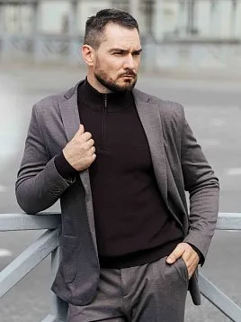 КОСТЮМ МУЖСКОЙ PEPLOS SU25121-R БЕЖЕВЫЙ