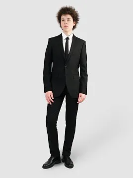 КОСТЮМ ПОДРОСТКОВЫЙ PEPLOS SU25T003-SL ЧЁРНЫЙ