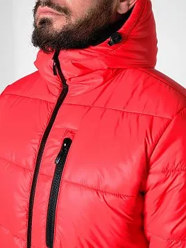 КУРТКА МУЖСКАЯ PEPLOS OW2420-DJ КРАСНЫЙ