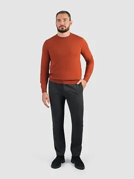 ДЖЕМПЕР МУЖСКОЙ PEPLOS KN25J038 ТЕРРАКОТОВЫЙ