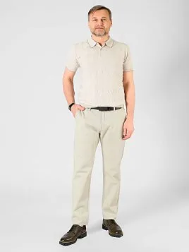 БРЮКИ МУЖСКИЕ PEPLOS P2306-SL БЕЛЫЙ