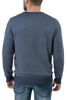 ДЖЕМПЕР МУЖСКОЙ MAJESTIC LEGATE KN19J039 ГОЛУБОЙ